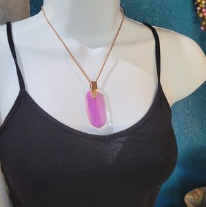 Gorgeous Long Kendra Scott Necklace Rosegold